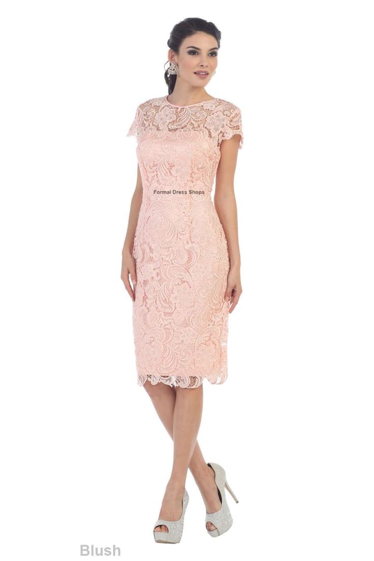 This classy mother of the bride / groom dress comes with short sleeves, below knee length, & zipper back closure. Fabric: Lace. M L XL 2XL 3XL 4XL 5XL BUST 38 40 43 46 49 51 53 WAIST 30 32 35 38 41 43 45 HIP 42 44 47 50 53 55 57 Summer 2024 Wedding, Parents Of The Bride, Silver Dresses, Homecoming Dress Short, Mother Of The Groom Dress, Mother Of Bride Dress, May Queen, Lace Formal Dress, Mother Of The Groom Dresses