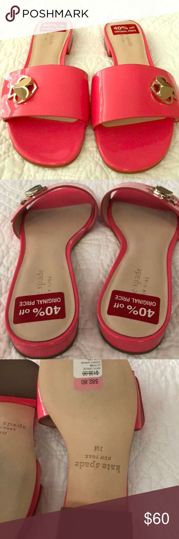 Sandals Hot pink Kate spade sandals💞💞💞💞���💞 kate spade Shoes Sandals Kate Spade Sandals, Pink Kate Spade, Kate Spade Shoes, Slip On Sandal, Women's Shoes Sandals, Hot Pink, Shoes Sandals, Kate Spade, Size 7