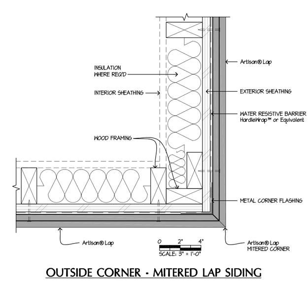 How to Detail a Perfectly Seamless Fiber Cement–Clad Corner ...