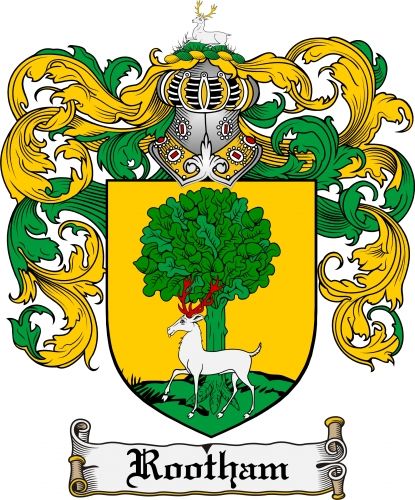 the coat of arms and crests of two people, one is holding a horse