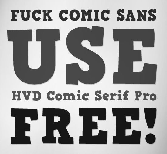 HVD Comic Serif Pro (Freefont)