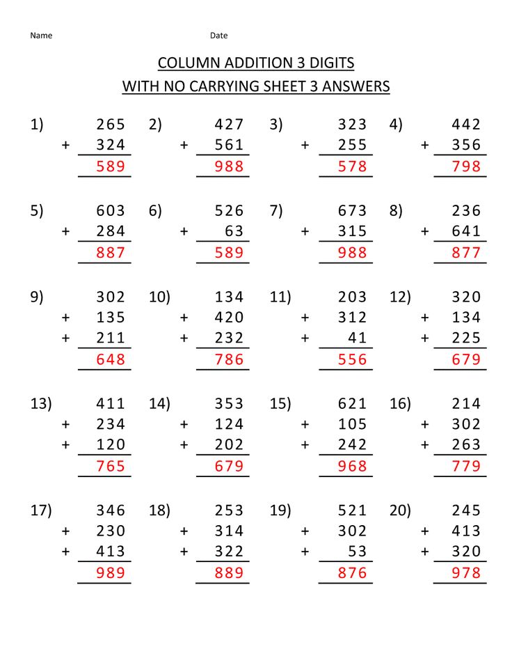 Math Worksheets Answers | Math worksheets, Math worksheet, Free ...