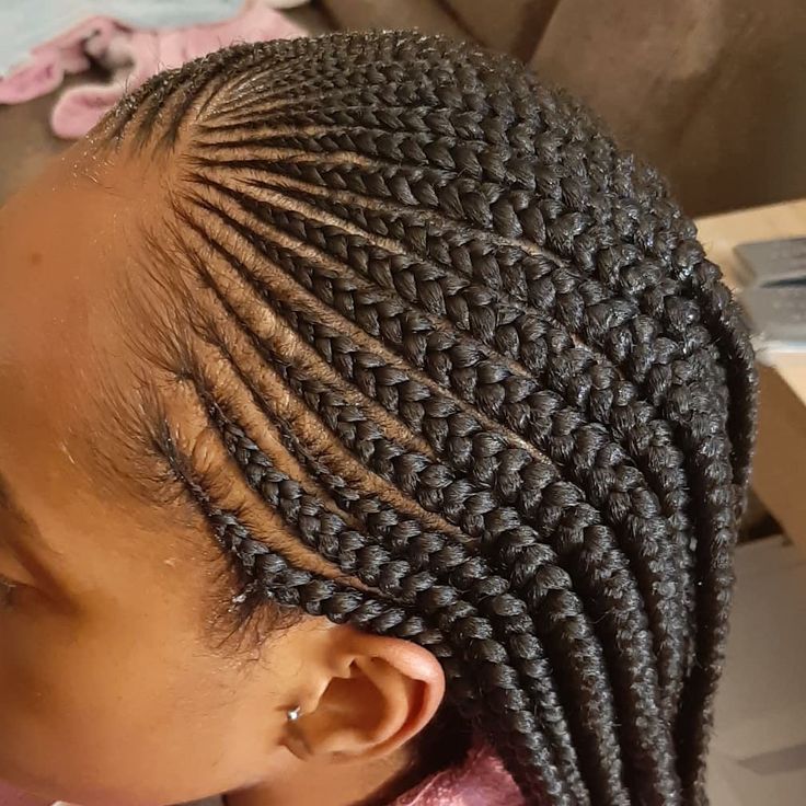 Fulani Braids with Knotless Box Braids