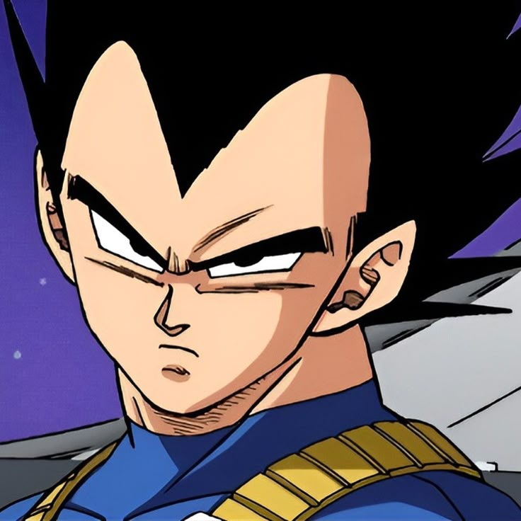 an animated image of gohan from dragon ball