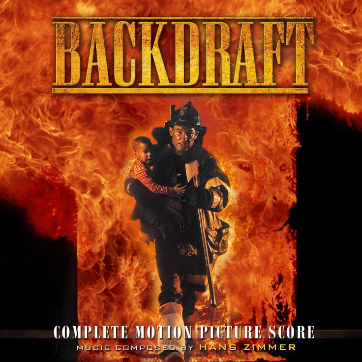 backdraf complete motion picture score music from the movie firefighter cd cover art