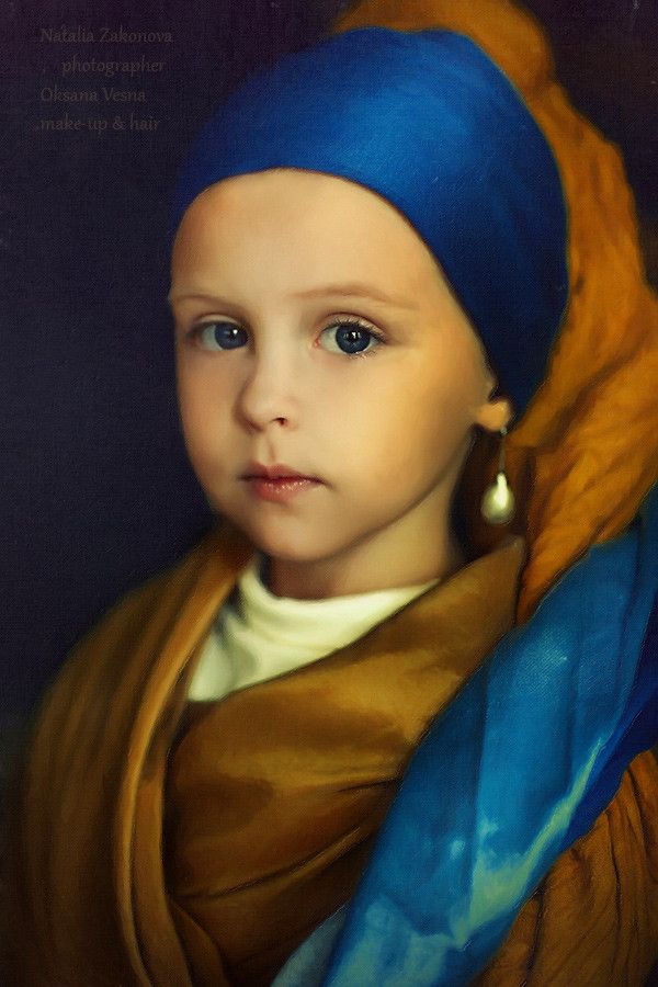 The Girl with a Pearl Earring Girl With Pearl Earring, Dutch Golden Age, Art Parody, Johannes Vermeer, Jolie Photo, Kids Portraits, Portrait Drawing, Portrait Painting, Art Works