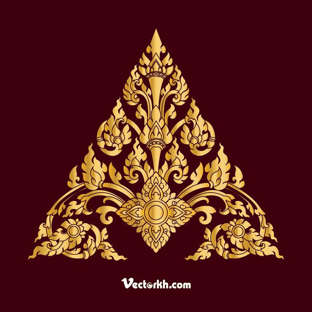 an ornate gold pattern on a maroon background with the words versuh com written below it