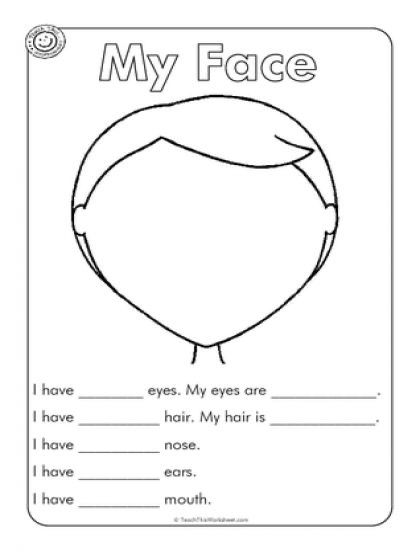 Pin by Landasir on partes del cuerpo | English worksheets for kids ...