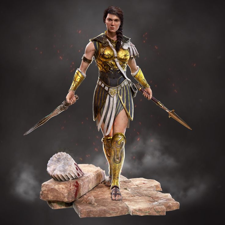 ArtStation - Kassandra Fan Art, Thomas Ongo Ac Odyssey, All Assassin's Creed, Assassin's Creed Odyssey, 3d Reference, Assassins Creed Artwork, Art Thomas, Assassin Creed, Comic Book Art Style, Assassins Creed Odyssey