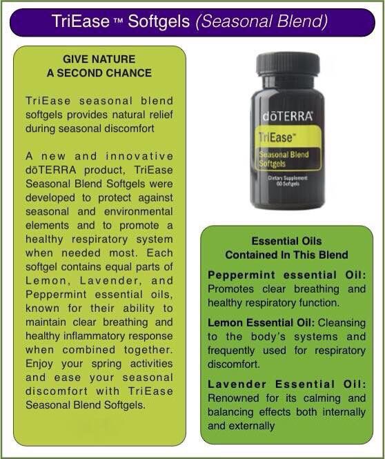 Tri ease Doterra Essential Oils Recipes, Seasonal Allergies, Doterra Oils, Respiratory System, Peppermint Essential Oil, Doterra Essential Oils, Essential Oil Recipes, Oil Recipes, Pure Essential Oils