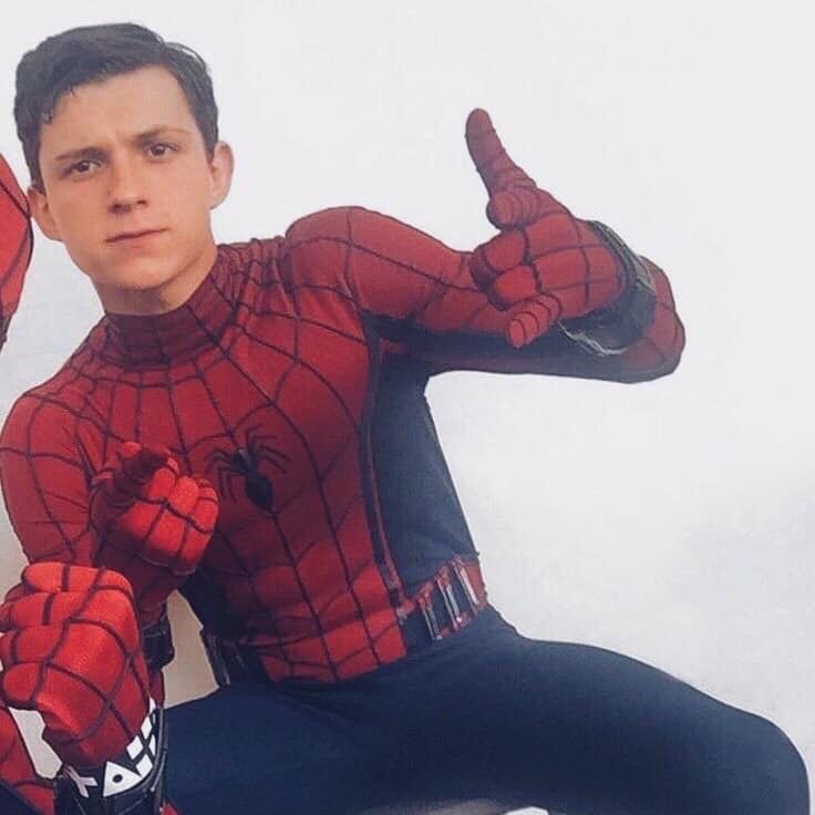 Tom Holland as Spiderman | Tom holland, Black spiderman, Spiderman