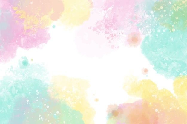 an abstract background with pastel colors and sprinkles on the bottom right corner