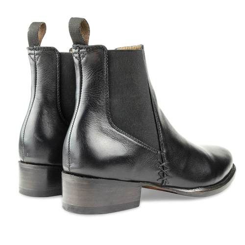 Chelsea Boots With Stacked Heel And Almond Toe, Classic Chelsea Boots With Stacked Heel, Classic Slip-on Boots With Heel Pull Tab, Almond Toe Chelsea Boots For Workwear, Elegant Chelsea Boots With Low Heel, Medium Width Almond Toe Chelsea Boots For Work, Almond Toe Chelsea Boots With Leather Sole For Galas, Workwear Chelsea Boots With Almond Toe, Elegant Chelsea Boots With Stacked Heel And Almond Toe