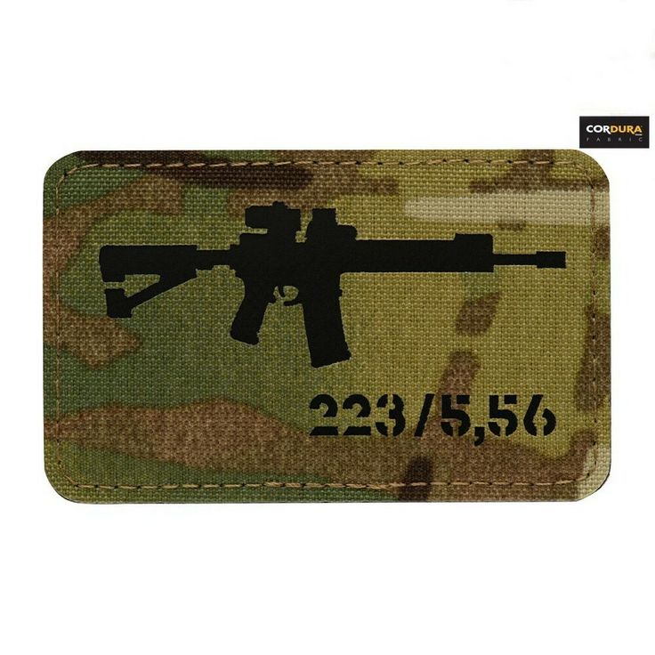 AR-15 223/5.56 TACTICAL MORALE PATCH MILITARY VELCRO FASTENER NIR LASER CUTTED #Unbranded Morale Patch Military, Black Multicam, Black Ranger, Morale Patches, Tactical Patches, Morale Patch