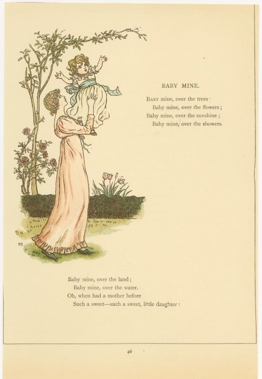 an illustration from the book baby mine