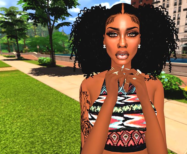 Sims 4 black hairstyles - jesstyles