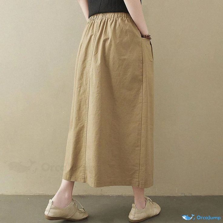 Orcajump - Long Textured Skirt for Women with Comfortable Fit Comfortable Skirts, Fit Skirt, Long Sleeve Evening Gowns, Flowy Maxi Skirts, Textured Skirt, Wrap Around Skirt, Half Skirt, Skirt For Women, Elegant Dresses Long