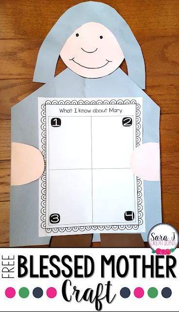 a paper doll with the words, what is it about mary?