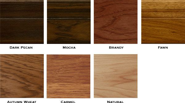 the different types of wood are shown in this image, and each is labeled with their own name