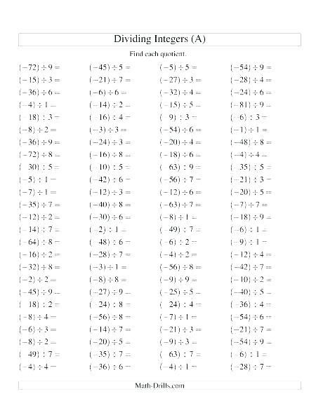 Multiplying Rational Numbers Worksheet - Englishworksheet.my.id