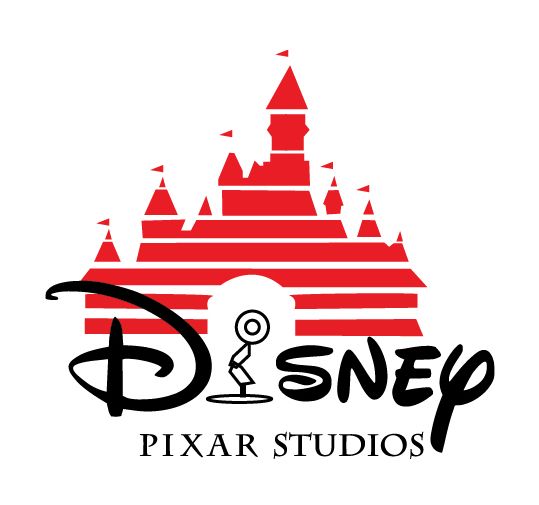 the logo for disney pixar studios