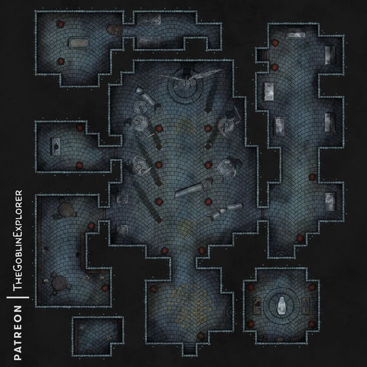 The Endless Dungeon | Level -53 | Heroes' Hall | Dnd art, Dungeon maps ...