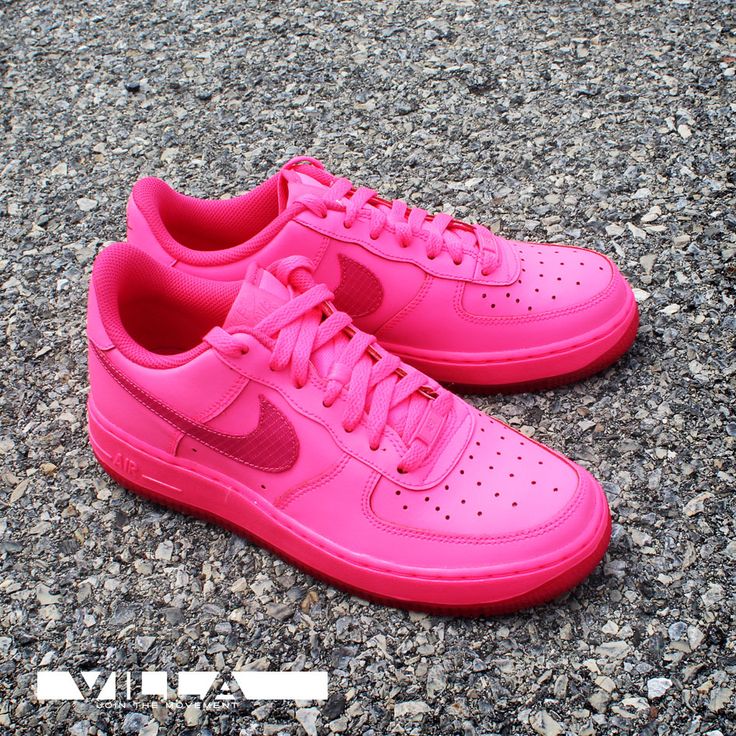 Nike Air Force 1 GS Hyper Pink | Sole Collector Pink Airforce 1 Outfit, Air Force 1 Outfit Ideas, Airforce 1 Outfit, Pink Nike Air Force 1, Nike Shoes Girls Kids, Pink Nike Air, Air Force 1 Outfit, Pink Nike Shoes, Fall Fashion Skirts