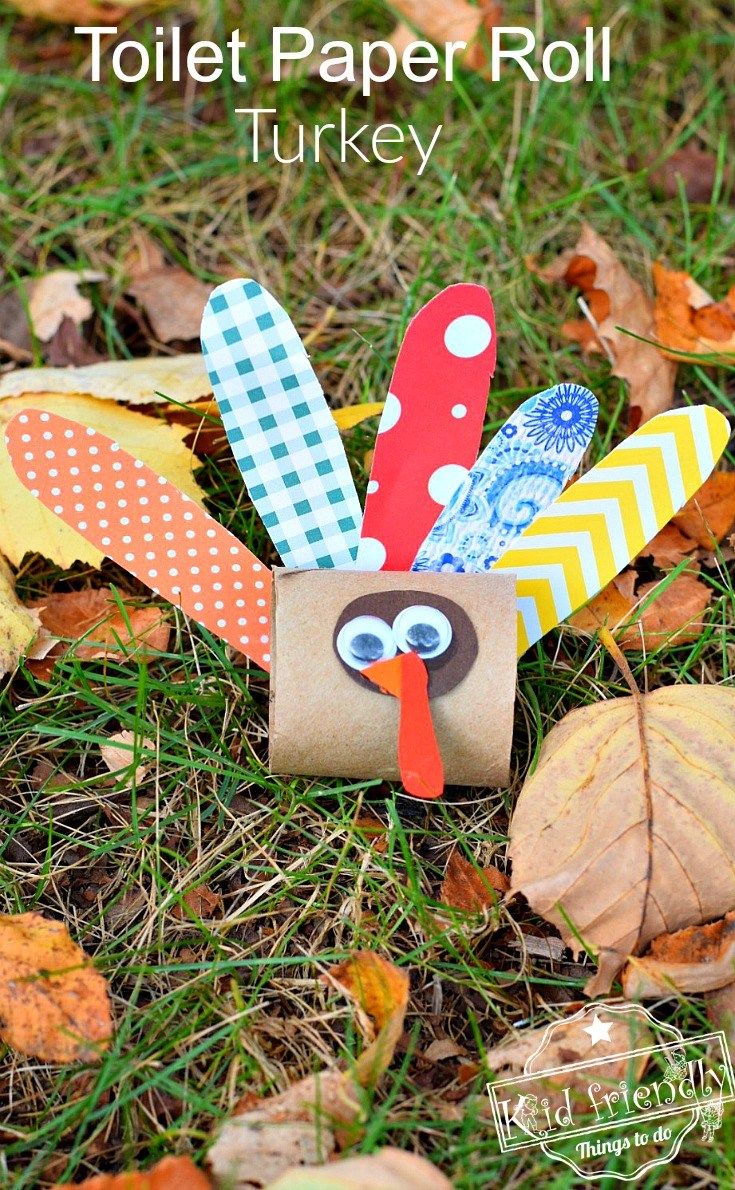 toilet paper tube turkey