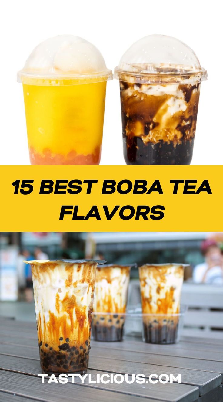 Best Boba Tea Flavors | best boba tea flavors for beginners | milk tea ...