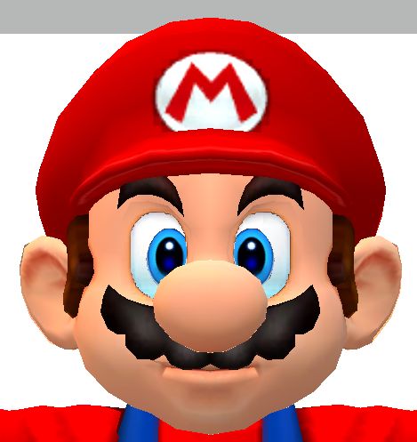 an image of mario from mario kart