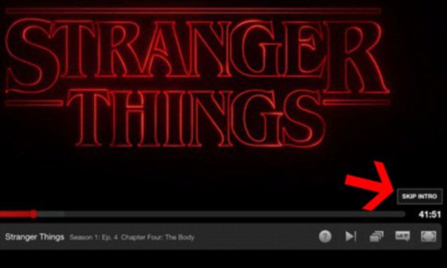 an image of a red neon sign with the words'strange things'on it