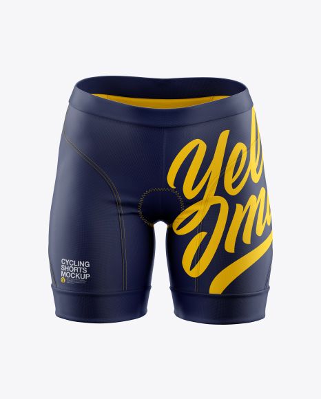 Download Women S Cycling Shorts Mockup Front View In Apparel Mockups On Yellow Images Object Mockups Cycling Shorts Clothing Mockup Design Mockup Free