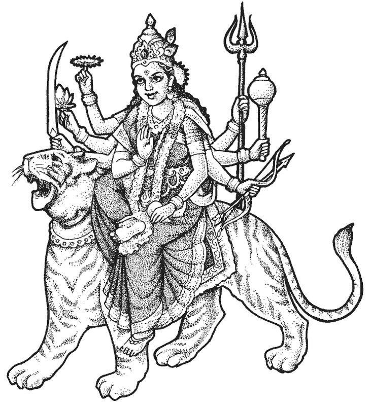 Coloring pages for Durga Puja « Hindu Mommy http://www.richaservices.com Spiritual Crafts, Kali Hindu, Indian Goddess, Mehndi Art Designs, Devi Durga, Goddess Artwork, Maa Durga, Hindu Mythology, Flower Stencil