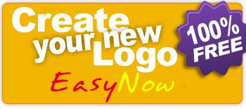 a yellow sign with the words create your new logo and an easy way to use it