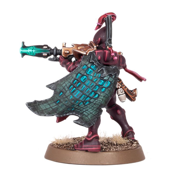 Tutorial: How to paint Aeldari Voidscarred Corsairs from Kill Team: Nachmund » Tale of Painters Aeldari Corsair, Corsair Voidscarred, Voidscarred Corsairs, Eldar Corsair, Eldar Miniatures, Royal Cloak, Aeldari 40k, Eldar 40k, 40k Eldar