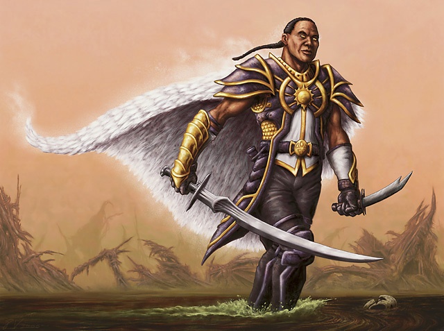 Crovax. Crovax was a hero of Rath, a relm with a long history of problems. He fought against the Phyrexians, a race of zombies Arcane Archer, Magic The Gathering Cards, Long History, Magic Art, A Hero, Character Designs, Magic The Gathering, The Gathering, Character Inspiration