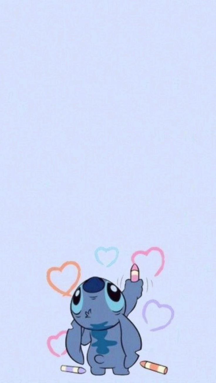 💙Stitch cute Wallpapers💙 | Cute disney wallpaper, Cartoon wallpaper ...