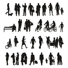 Big Collection of Silhouettes - Shadows