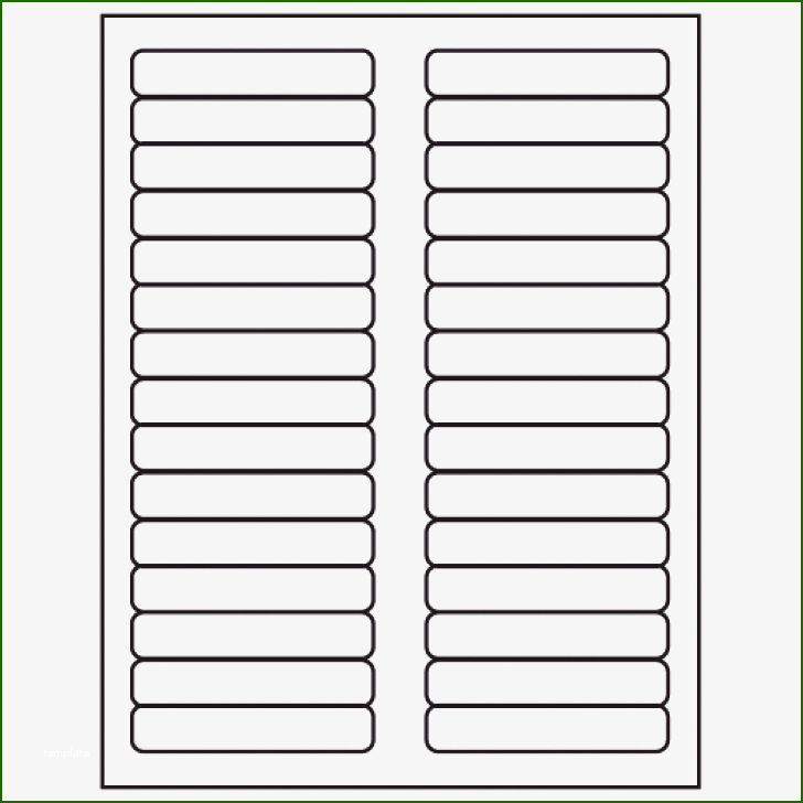 Printable Hanging File Folder Tab Template - Printable Templates