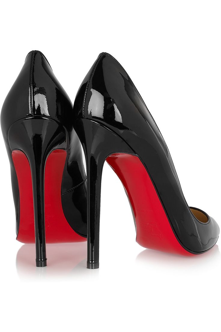 I love the red sole so much ... I actually treated myself to them! Devine! Louis Vuitton Red Bottom Heels, Louis Vuitton Red Bottoms, Christian Shoes, Christian Louboutin Wedding Shoes, Red Bottom High Heels, Louis Vuitton Shoes Heels, Red Bottom Heels, Louboutin Pigalle, Red Bottom Shoes