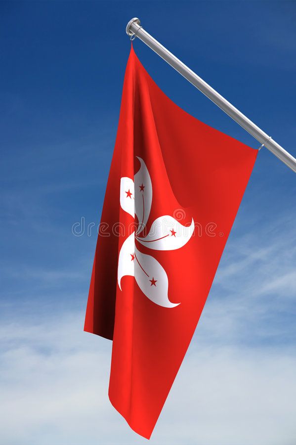 a red flag flying in the wind on a sunny day royalty images and stock photos