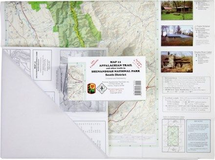 PATC Appalachian Trail Map: AT and Other Trails in Shenandoah National ...