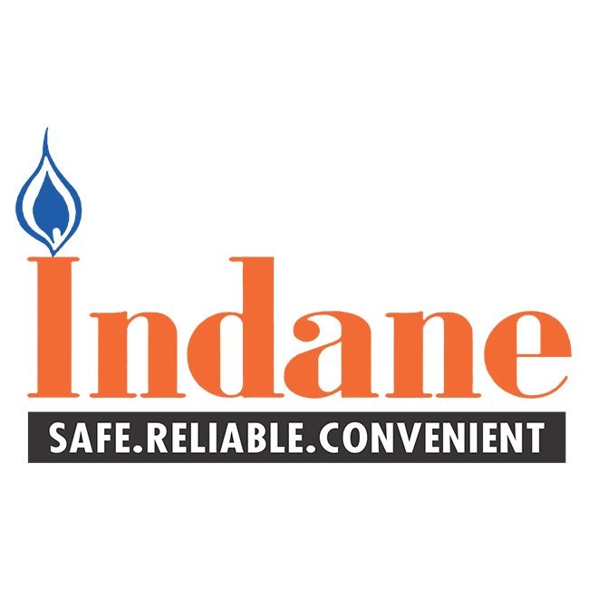 the logo for indiana safe reliable convention, which is located in front of an orange and black