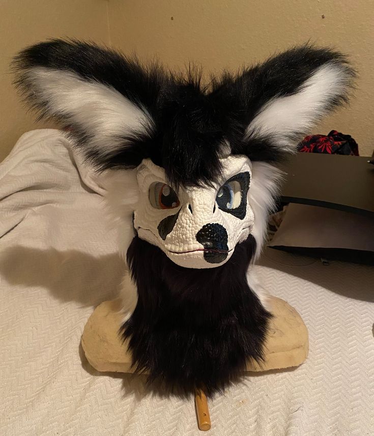 Premade Cow Raptor Dino Fursuits Head With Spirit Halloween Paws ...