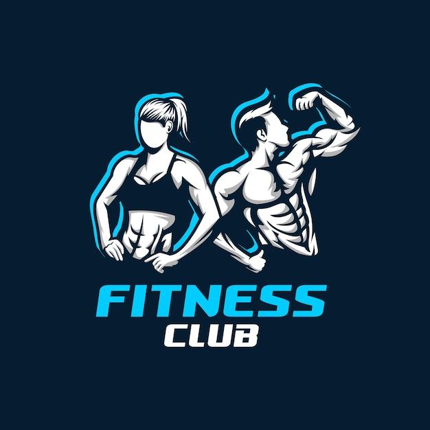 Premium Vector | Fitness logo | Fitness logo, Gym logo, Fitness logo design