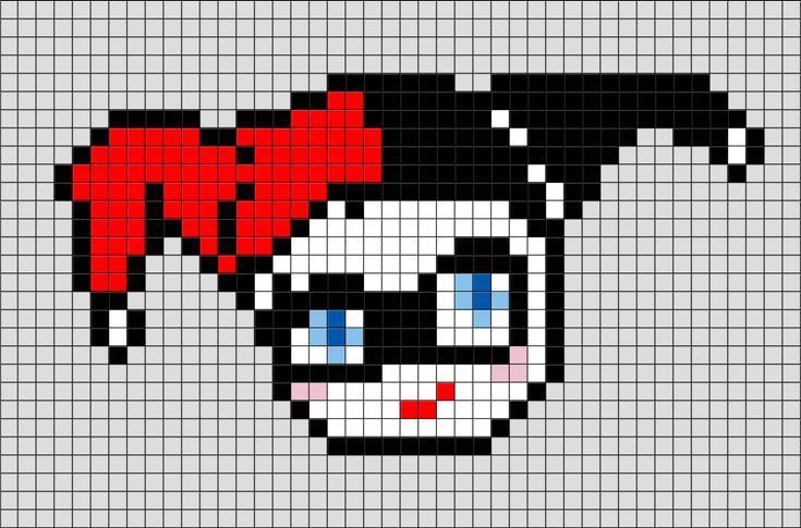 Pin by Kacey ♡ on Random | Pixel art grid, Pixel quilting, Anime pixel art