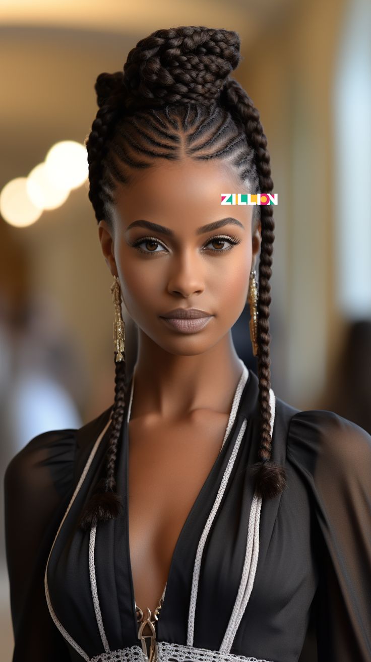 African American girls that can be styled in a multitude of ways in ...