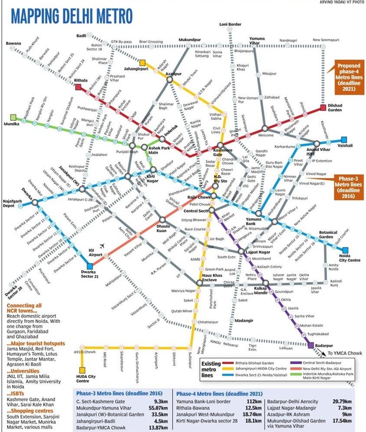 Delhi Metro Mapping Mathematics Images, Planer, Delhi Map, India Map ...