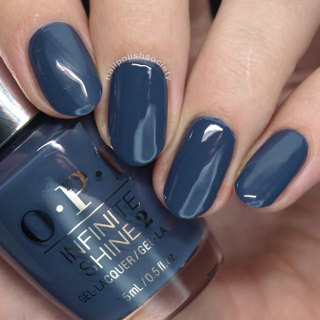 Nail Polish Society>> LVX Fall/Winter 2017 Collection Opi Blue Nail Polish, Opi Gel Nail Colors, Gray Nail Polish, Grey Gel Nails, Nail Polish Colors Winter, Opi Nail Polish Colors, Gray Nail, Winter Nail Polish, Grey Nail Polish