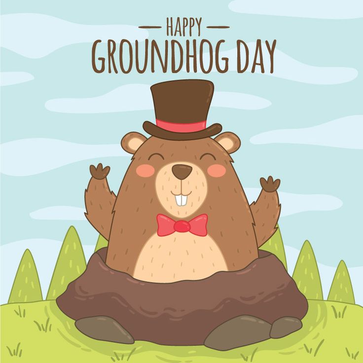 Six more weeks of winter or early spring? Happy #GroundhogDay! | Happy ...